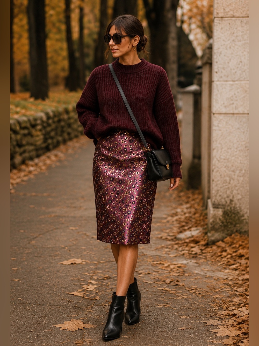 J.Crew Collection brocade pencil skirt
